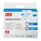 5935 - Filtres P3 - Boîte de 2 Paires + 1 Paire de Bagues de Fixation