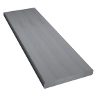 PLINTHE POUR PLANCHE ALVEOLAIRE TROPICAL BROWN Long 4 M, Haut 10 mm, Larg 76 mm