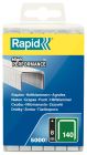 Agrafes en fil plat 140/08mm Galva - Boîte PP 5000