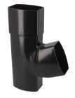 CULOTTE MALE/FEMELLE 67'30 POUR TUBE DE DESCENTE 105X76 TYPE OVATION 38 NOIR - BM16GTN