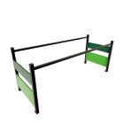 COLORS BASE 10 TUILES Stru. 9019 NOIR MAT GrTui 6017 VERT MAI PeTui 6005