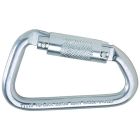 Mousqueton aluminium automatique 1/4 de tour