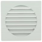 GRILLE EXTERIEURE POUR TUBE  DIAMETRE 160 BLANC   - GET16B