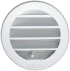 GRILLE RONDE REGLABLE A ENCASTRER DIA 80 A/M BLANCHE