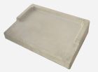 Appui de fenêtre béton gris - long. 80 cm x larg. 39 cm x ep. 5,12 cm