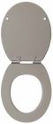 ABATTANT COLOR LINE -DIPLOMAT TAUPE SOFT CLOSE