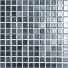 Mosaïque en verre recyclé - 46 MAGIC BLACK MALLA 25X25MM