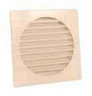 GRILLE EXTERIEURE POUR TUBE DIAMETRE 200 ANTI INSECTE  SABLE  - 1GETM200