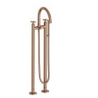 MELANGEUR BAIN DOUCHE SUR PIED CROSS ROAD OR ROSE