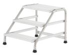 Marchepied aluminium simple MODUL 3 marches - haut. 2,60m - Modul aluminium