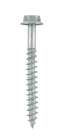 Tirefond autotaraudeuse tête hexagonale - long. 65mm x diam. 7,5mm - Blister de 50