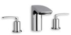 lavabo 3 trous bollicine chrome