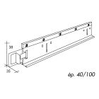 PORTEUR T35 GALVA 40mm - LG 3600mm