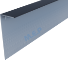 Couvercle d'angle PREMIUM (mâle)150 x 50 mm long 3 ml ZINC ANTHRACITE