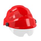 Casque - Orizon rouge visiere rouge avec lunette - Taille unique
