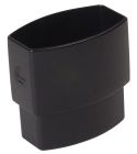 MANCHETTE MALE/FEMELLE POUR TUBE DESCENTE  90X56 OVATION 28  NOIR    - UZNGTN