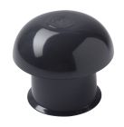 CHAPEAU VENTILATION SANS ANTI INSECTE   DIAMETRE 63 ARDOISE   - CC6