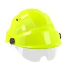 Casque - Orizon fluo jaune visiere fluo jaune avec lunette - Taille unique