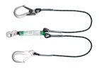 Longe double à absorbeur corde tressée PIRUS 1,8 m