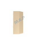 Angle Extérieur 135° / Haut.160 mm RIVEPRO Sable