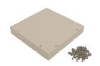 DALLE GAROCHUT + CAVALIERS 250mm x 250mm x 40mm