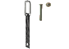 Goupille echelle de toit pour Echelle KLIPEO