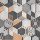 Carrelage Sol|Sol Intérieur|Mur|Mur Intérieur| en Grés cérame - Osmose Geom N&B Piastrelle