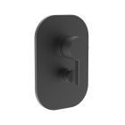 FACADE DE DOUCHE MITIGEUR AVEC INVERSEUR PICCHE BLACKMAT