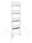 Échafaudage roulant en aluminium NEOLIUM 250 BOX - hauteur de travail 10m - Neolium 250 box