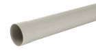 TUBE DE DESCENTE DIAMETRE 125 EN 4M PREMANCHONNE GRIS - TD125P