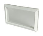 HUBLOT DECORE RECTANGULAIRE 380X/225 VITRAGE INCOLORE   - 203MI