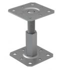 PIED DE POTEAU RÉGLABLE M20 - HT100-150 Bte de 10