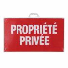 PLAQUE 330X200 PROPRIETE PRIVEE     SC