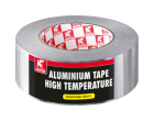 Ruban adhésif en aluminium 50mx10cm spécial haute température (150°C)