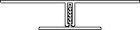 Raccord clipsable pour bardage  longueur 2,6 ml blanc laqué 5318