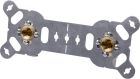 Platine double EA150 sécable F15x21 PER à sertir Ø16