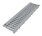 GRILLE CANIVEAU 0.5M LARG.130 A15 GRIS  - GRL77