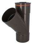 HTA-E CULOTTE A 45° D160 A TAMPON VISITABLE