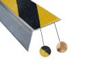 NEZ DE MARCHE AUTOADH ALU LARGE INTERIEUR 60MM X 46MM ANTI 50MM L.3000mm