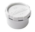 TAMPON DE VISITE MALE/FEMELLE DIAMETRE 32 BLANC - FEMELLE/FEMELLEB