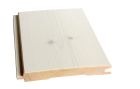 Lambris épicéa du nord - DECORPLAN11 FAS 00 raboté blanc intense - long. 4,5m x larg. 110mm x ep. 13,5mm