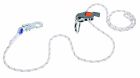 Ensemble longe de positionnement, longueur 4 m + tendeur de longe Caméléon + 1 am002 + 1 am010 blanc