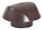 CHAPEAU VENTILATION SANS ANTI INSECTE   DIAMETRE 125 MARRON  - VVS12M
