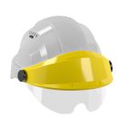 Casque - Orizon gris visiere jaune avec lunette - Taille unique