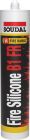 Mastic monocomposant - FIRE SILICONE B1 FR gris - cartouche de 300ml