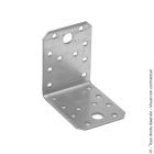EQUERRE D'ASSEMBLAGE SIMPLE 90X90X65X2.5 GALVA