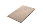 Receveur Centuria Slate R2 carrée 120X70 capuccino mcbath