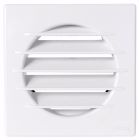 grille carrée à encastrer avec moustiquaire Ø 80