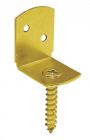 EQUERRE A VISSER DE PALISSADE  30 X 38 X 30 X 2  Bte  de  100