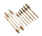 Lot de 10 brosses chantier
